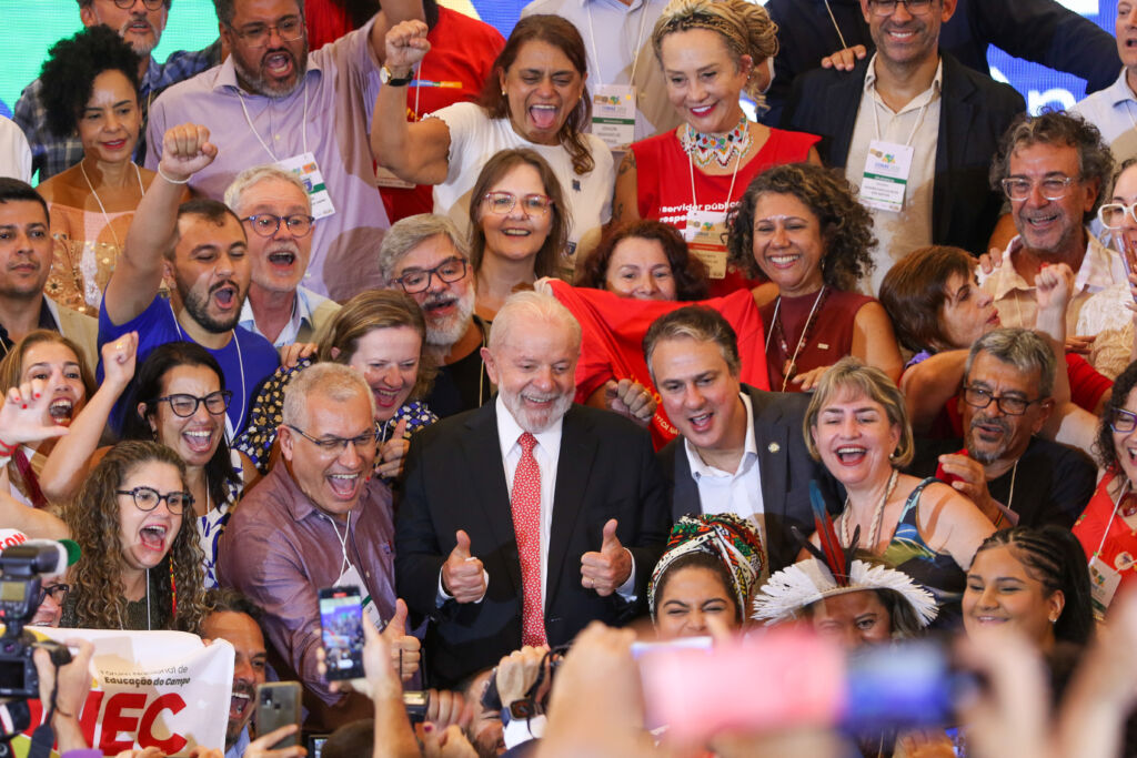 MINISTRO DA EDUCAÇÃO CAMILO E LULA NA CONAE 2024