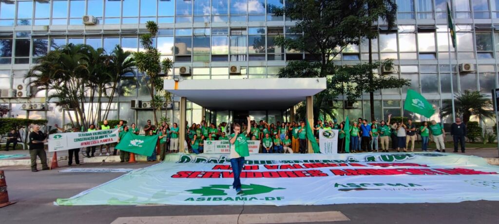 servidores ambientais manifestação brasília