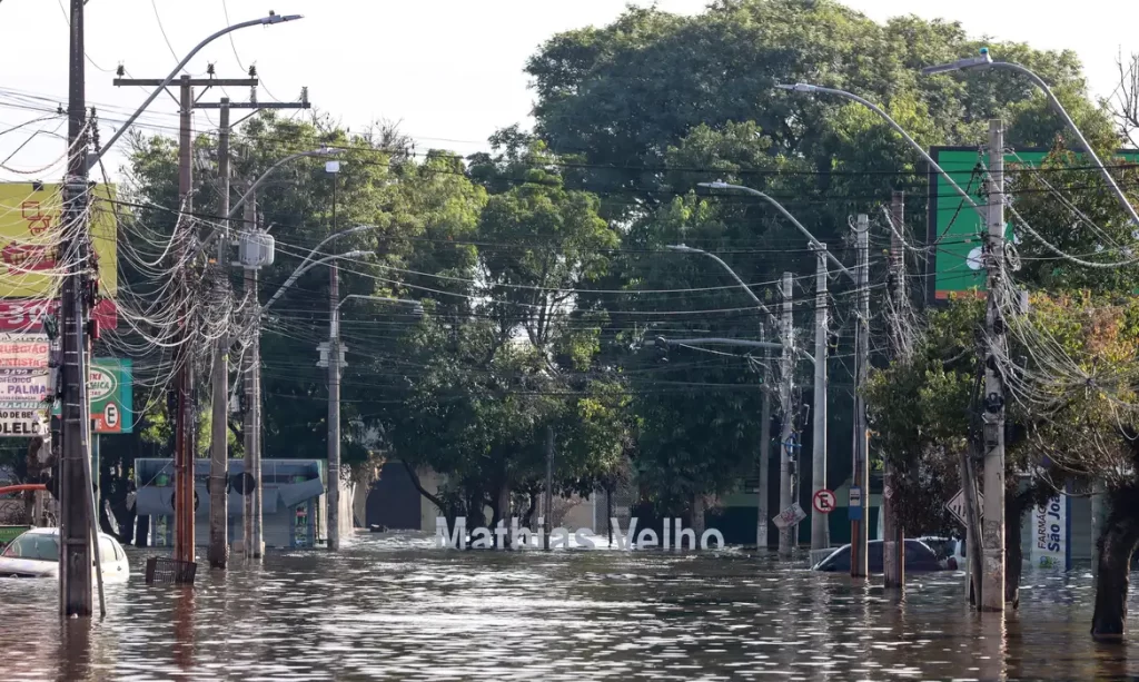 Chuva no Rio Grande do Sul (Foto: Rafa Neddermeyer/Agência Brasil)