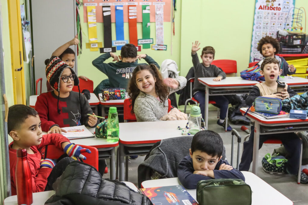 fundamental ensino sala de aula