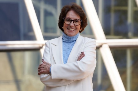Thelma Krug fala sobre as metas do Acordo de Paris (Foto: Daniel Antônio/Agência FAPESP)